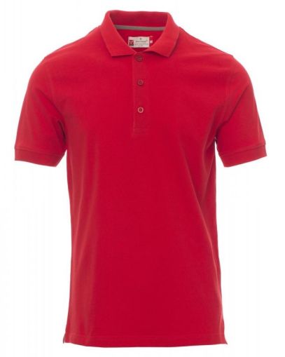 Тениска с яка Venice Red - Червен
