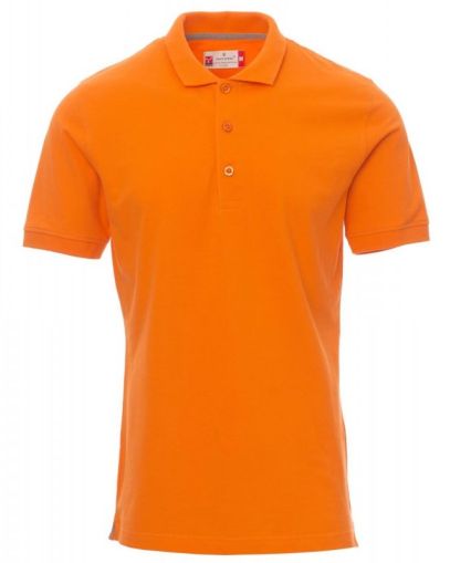 Тениска с яка Venice Orange - Оранжев