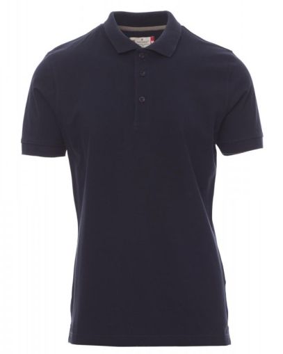 Тениска с яка Venice Navy - Тъмно Син
