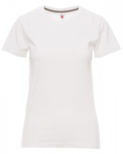 Дамска тениска Sunset Lady White - Бял