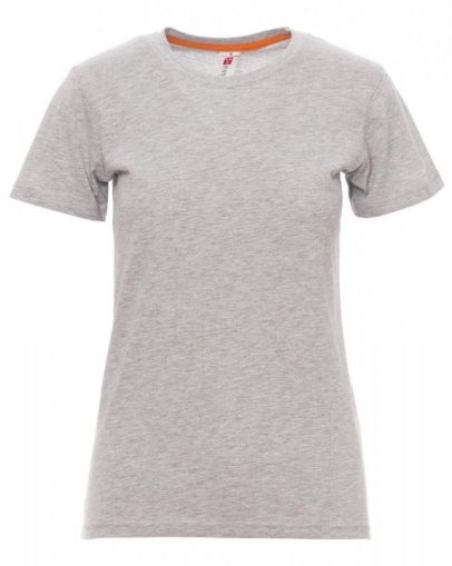 Дамска тениска Sunset Lady Melange Grey - Сив Меланж