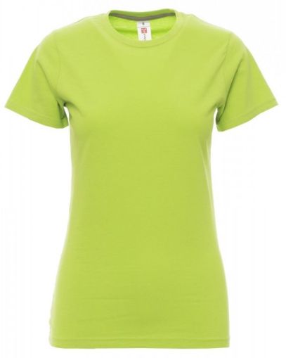 Дамска тениска Sunset Lady Acid Green - Светло Зелен