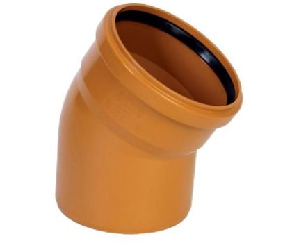 Дъга Ф110 mm, 15° PVC