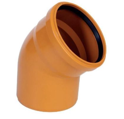 Дъга Ф110 mm, 45° PVC