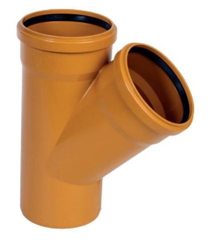Разклонител  Ф110/110 mm, 45° PVC