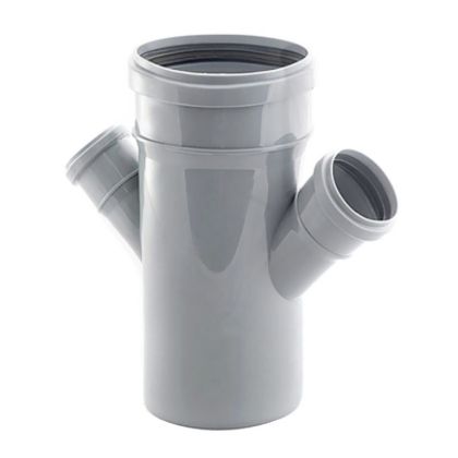 Разклонител двоен Ф110/ 50/50 mm, 45° PP