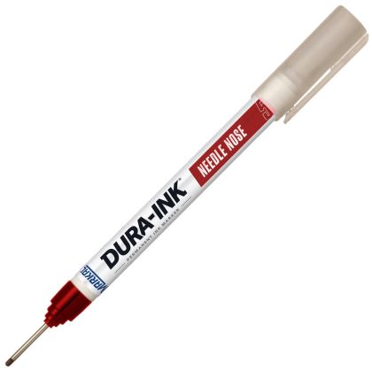 Маркер за дълбоки отвори MARKAL DURA-INK Needle Nose - Червен