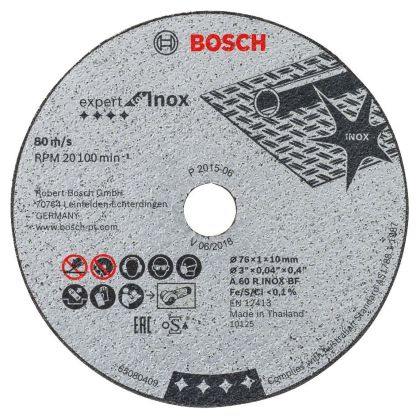 Диск 76 x 1.0 x 10.0 mm, Инокс