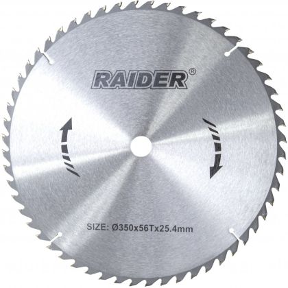 Диск циркулярен 350 x 25.4 mm, 56 зъба HM