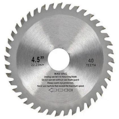 Диск циркулярен 125 x 22.2 mm, 40 зъба HM