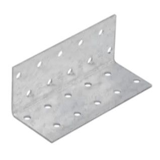 Планка Ъгъл KM14 - 40x40/100mm, t=2mm, Цинк