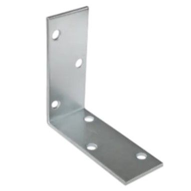 Планка Ъгъл KM20 - 60x60/25mm, t=2mm, Цинк