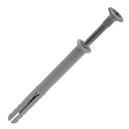 Пирон дюбел, скосен, Ф 6 х 100 mm, Nylon