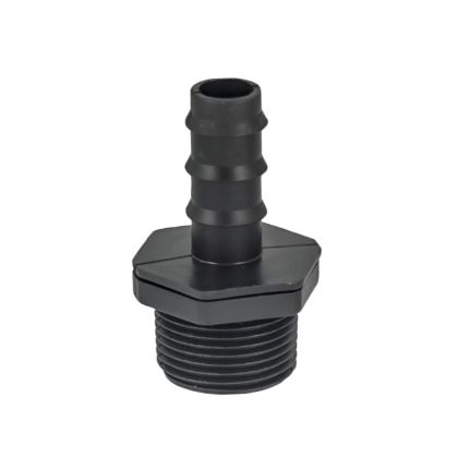 Адаптор за капков маркуч, М3/4" x Ф16mm, оребрен