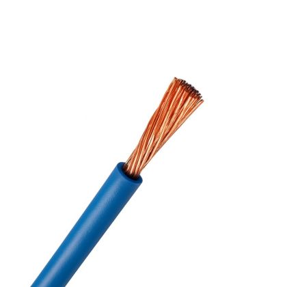 Кабел ПВ-А2 (H07V-K) 1 x 4.0 син