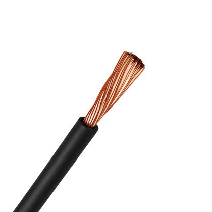 Кабел ПВ-А2 (H07V-K) 1 x 4.0 черен