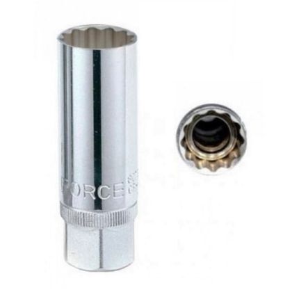 Вложка за свещи, магнитна, 1/2" х 14mm, дванадесетостен FORCE 807414M