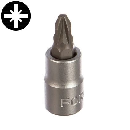 Вложка 1/4" накрайник PZ2 x 32mm FORCE 322322