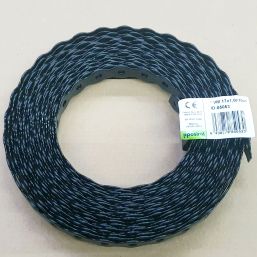 Перфолента PVM 17 x 1.0 mm, 10 m, Черна