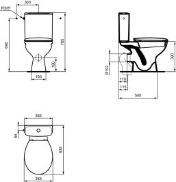 WC комплект UlysseS W835701