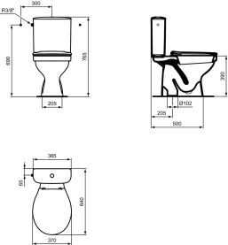 WC комплект UlysseS W836001