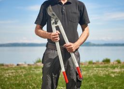 НОЖИЦА С ПЛОСКИ ДРЪЖКИ FELCO 22 