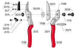 К-Т ЦЕНТРАЛЕН БОЛТ И ГАЙКА ЗА FELCO 31 И FELCO 32
