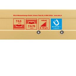Алуминиев магнитен нивелир SOLA AZM 120 cm