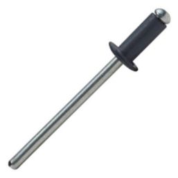 Попнит Стандартен Al/St, RAL7016 Сив - Ф 4.0 x 8 mm