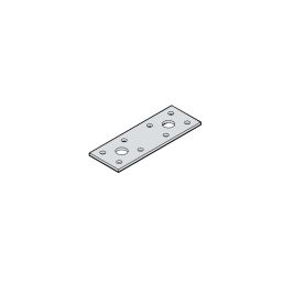 Планка Права LP1 - 100x35mm, t=2.5mm, Цинк