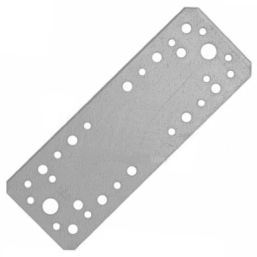 Планка Права LP5 - 180x65mm, t=2.5mm, Цинк