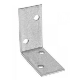 Планка Ъгъл KM 0 - 40x40/20mm, t=2mm, Цинк