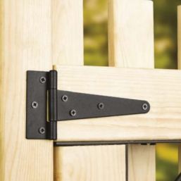 Панта с рамо 100x30mm, H65mm, t=2mm, ZT, Черна
