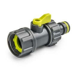 Адаптор с кран, жънска резба 3/4"