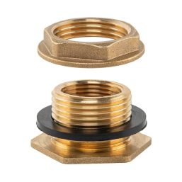 Накрайник за резервоар, месинг 3/4" x 1/2" 