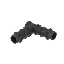 Коляно за капков маркуч, Ф16x16mm, оребрено