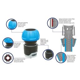 Конектор за маркуч 3/4" Aquacraft