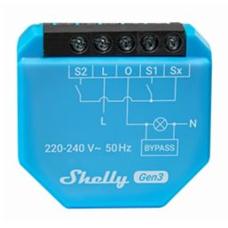Смарт реле Shelly 1L Gen3