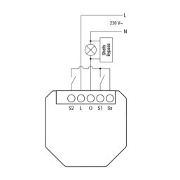 Смарт реле Shelly 1L Gen3