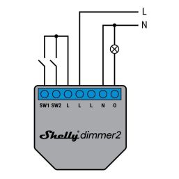 Смарт димер Shelly Dimmer 2