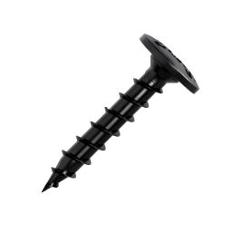 Винт за дърво TORNADO с плоска глава 8 x 50 mm, черен