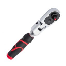 Тресчотка 1/4" x 125 mm, Шарнирна FORCE