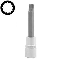 Вложка 1/2" накрайник XZN M10 x 100mm FORCE 34810010