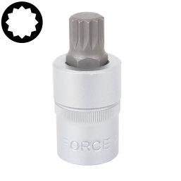 Вложка 1/2" накрайник XZN M14 x  55mm FORCE 34805514