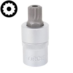 Вложка 1/2" накрайник XZN M16H x 55mm FORCE 34810016T